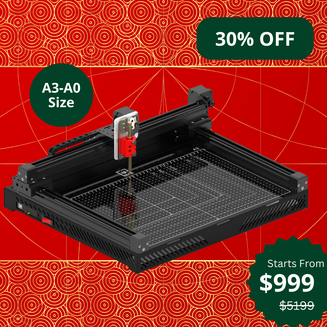 UUNA TEK 3.0 - Robot de dessin, machine à dessiner, machine à écrire, machine à signer, pré-assemblé, format A3/A2/A1/A0, haut de gamme, traceur à stylo tout-en-un