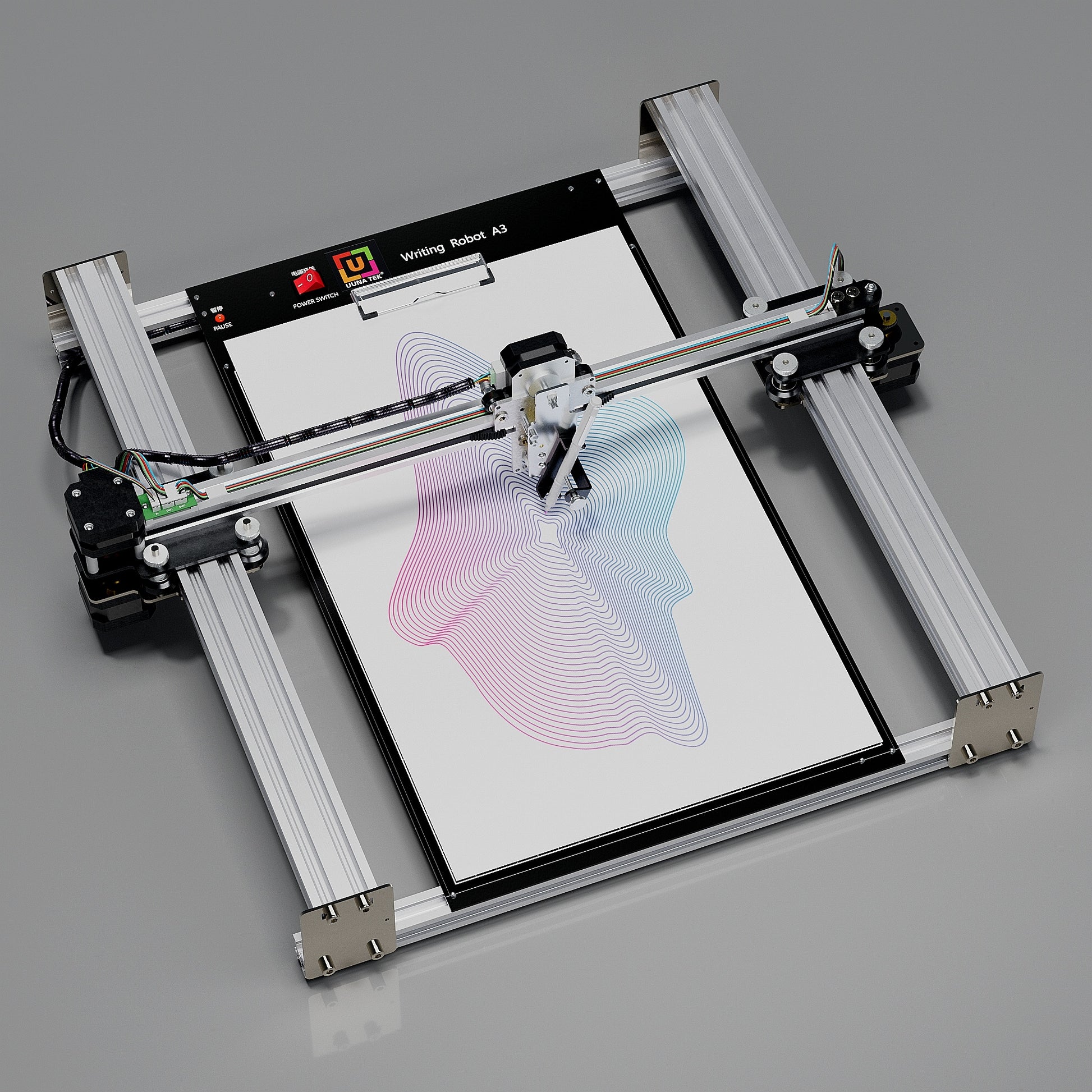 iDraw H A3 Pen Plotter Drawing Robot Pen Plotter Drawing Machine Writing Machine Signature Machine| UUNA TEK - UUNA TEK CO.,LIMITED