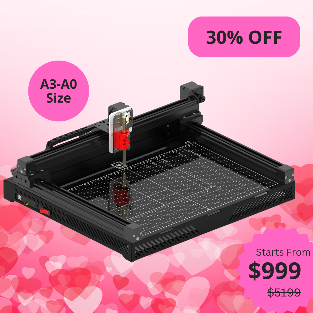 UUNA TEK 3.0 - Robot de dessin, machine à dessiner, machine à écrire, machine à signer, pré-assemblé, format A3/A2/A1/A0, haut de gamme, traceur à stylo tout-en-un