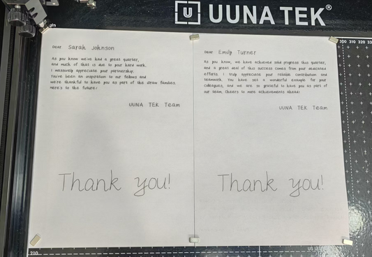 UUNA TEK 3.0 Batch Write Personalized Letters with Excel Data
