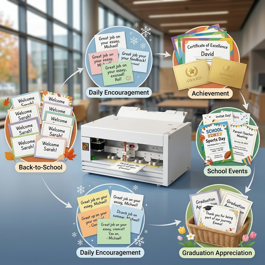 Automated Writing Machines for Teachers: Batch Handwriting Guide