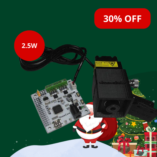 Tête de module de gravure laser - 2 500 mW