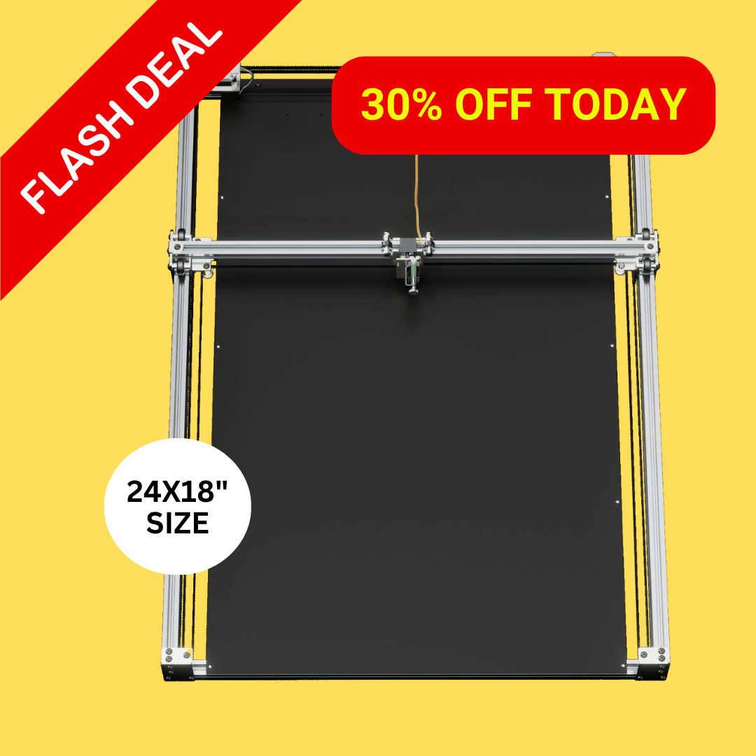 UUNA TEK ArtStation 1824 | Professional Pen Plotter & Exhibition-Grade Generative Art Production System (24” × 18”)
