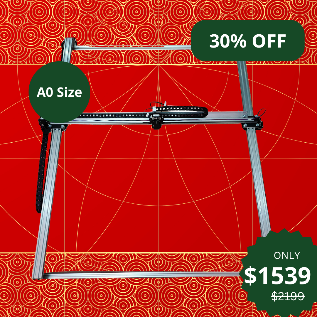 Traceur grand format iDraw H A0, robot de dessin, stylo traceur, machine à dessiner, machine à écrire, machine à signer | UUNA TEK