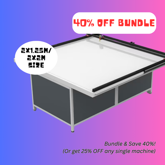 UUNA TEK 3.0 - (2X1.25M/2X2M) Preassembled Premium All-in-One Architect Drawing Table & Pen Plotter  for Architectural Drafting with WiFi and SD Card