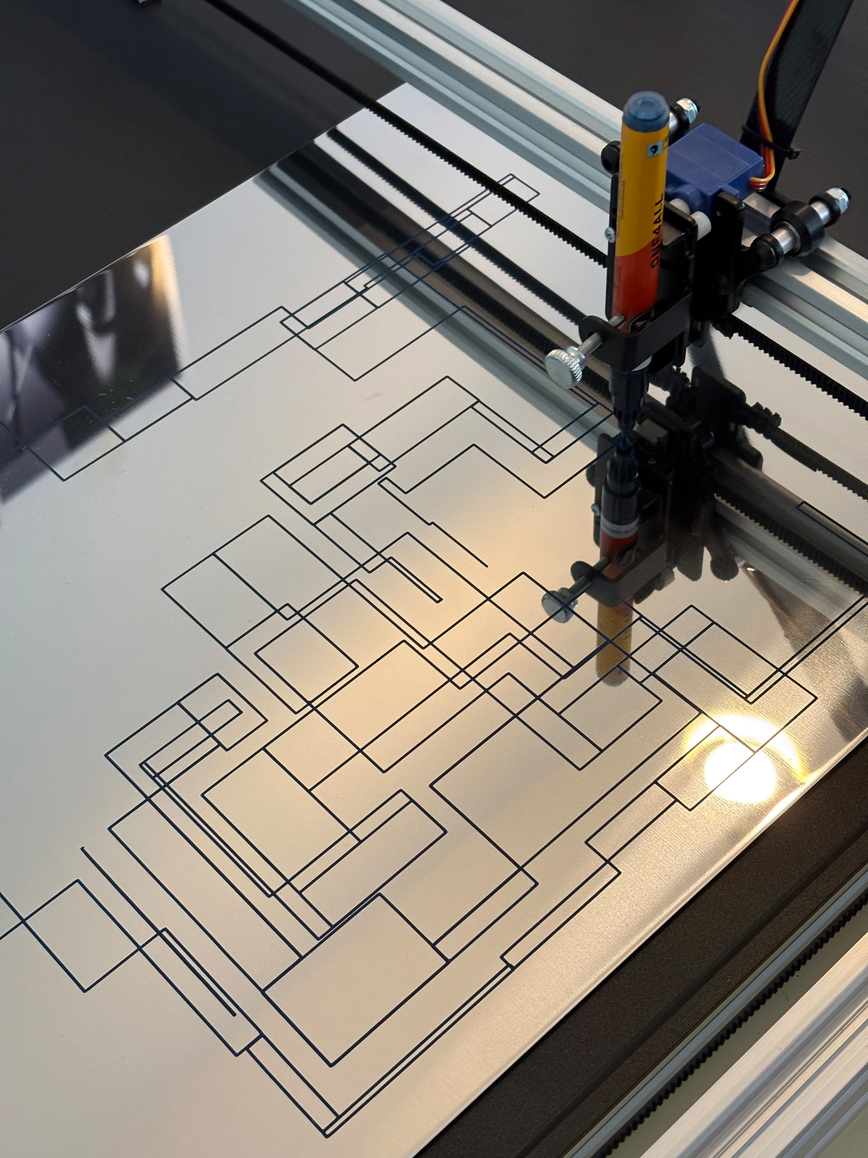 UUNA TEK ArtStation 2436 | Large Format Art Plotter & Institutional-Grade Generative Art Production System (36” × 24”)