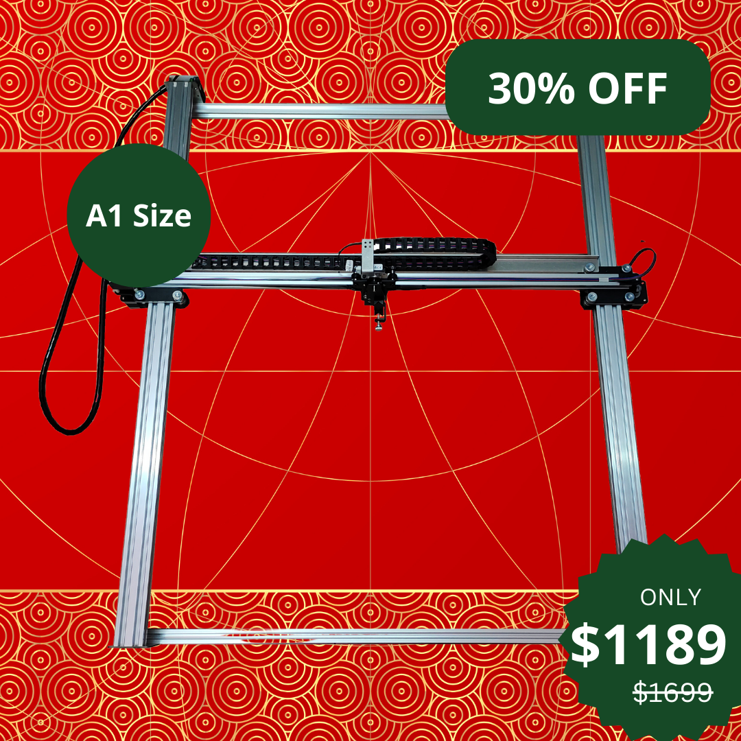 Traceur grand format iDraw H A1, robot de dessin, machine à dessiner, machine à écrire, machine à signer | UUNA TEK