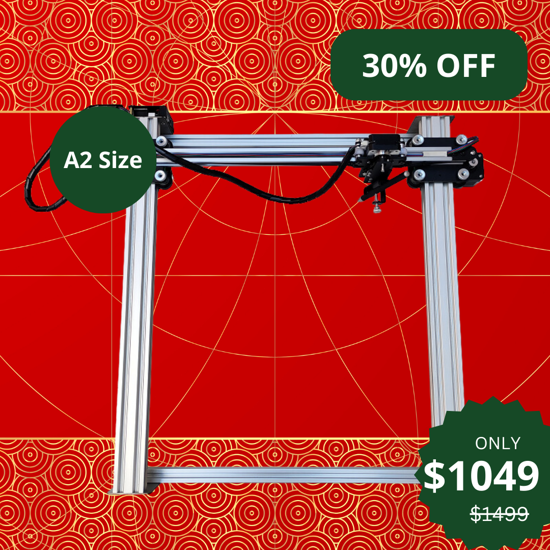 Robot de dessin iDraw H A2, traceur à stylo, machine à dessiner, machine à écrire, machine à signer | UUNA TEK