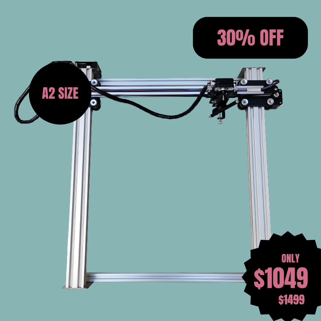 Robot de dessin iDraw H A2, traceur à stylo, machine à dessiner, machine à écrire, machine à signer | UUNA TEK