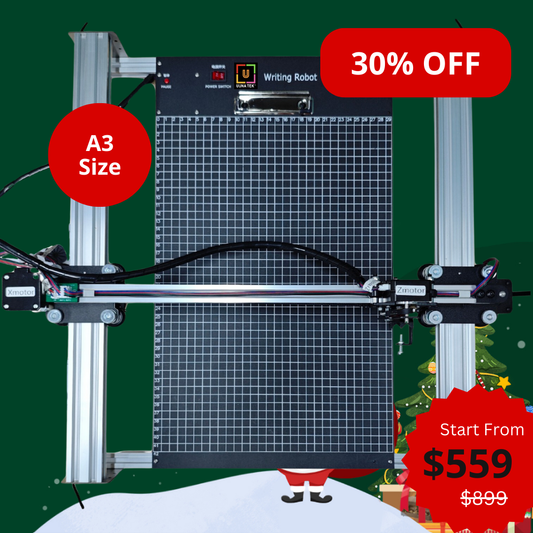 Robot de dessin iDraw H A3, traceur à stylo, machine à dessiner, machine à écrire, machine à signer | UUNA TEK
