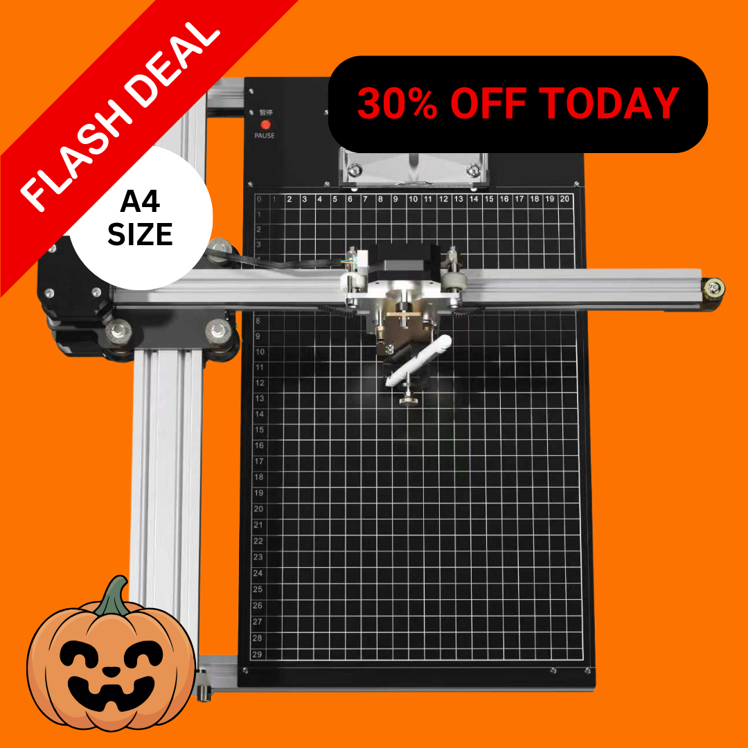 UUNA TEK®  iDraw 2.0 - A4 Size Drawing Robot Drawing Machine, Best Entry - Level Pen Plotter