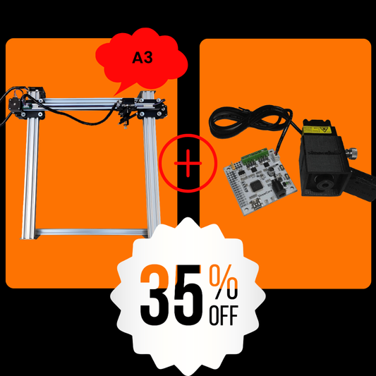حزمة رأس الليزر iDraw H A3+2.5W