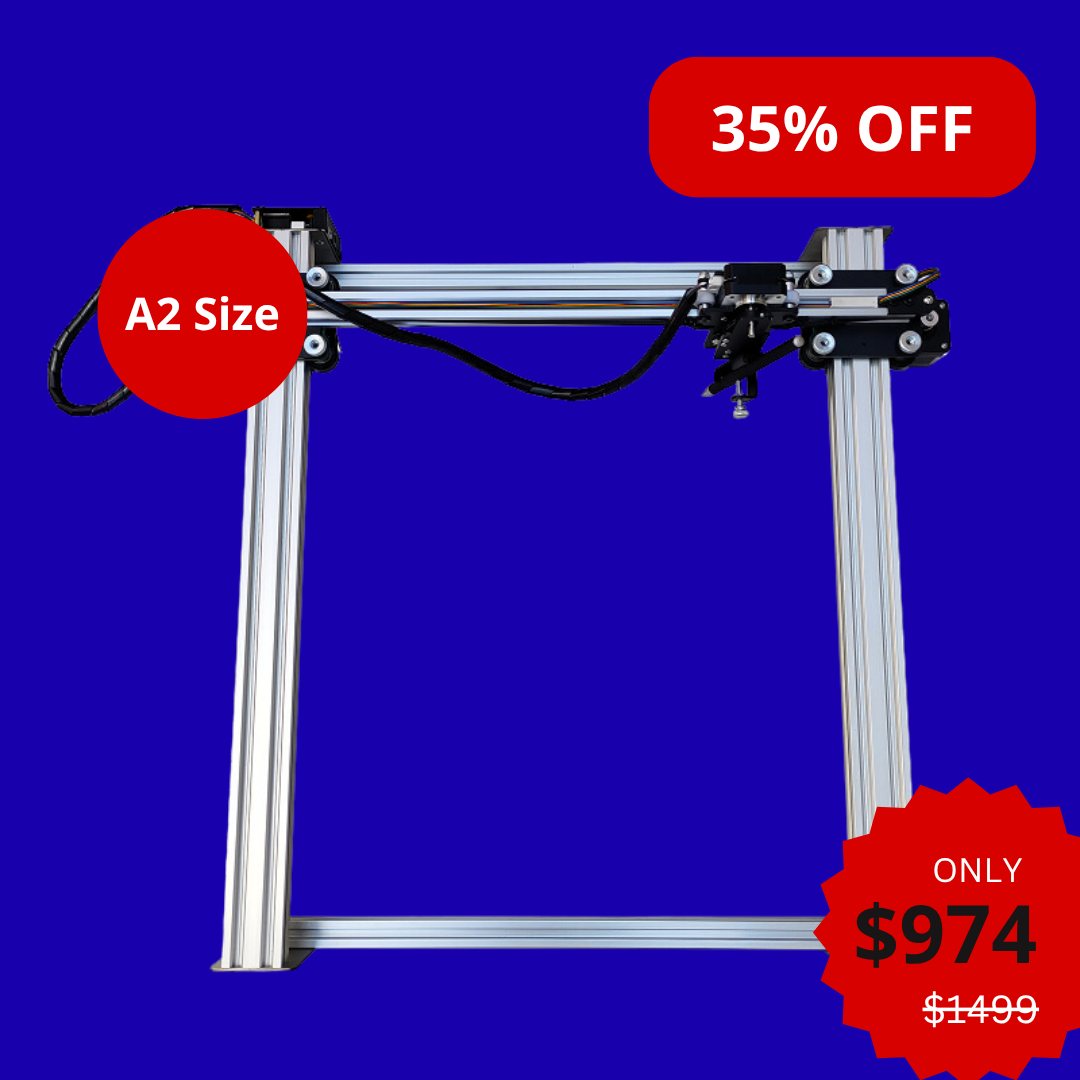 Robot de dessin iDraw H A2, traceur à stylo, machine à dessiner, machine à écrire, machine à signer | UUNA TEK