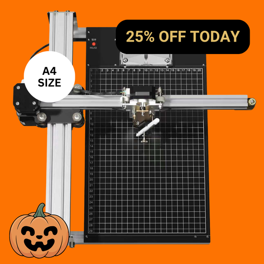 UUNA TEK®  iDraw 2.0 - A4 Size Drawing Robot Drawing Machine, Best Entry - Level Pen Plotter