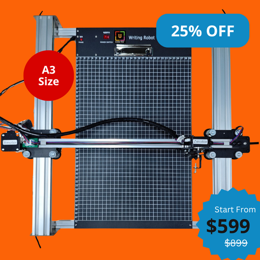 Robot de dessin iDraw H A3, traceur à stylo, machine à dessiner, machine à écrire, machine à signer | UUNA TEK