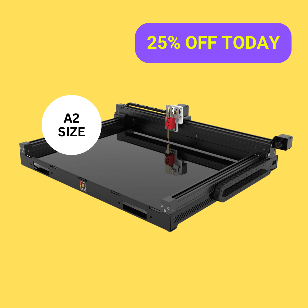 Robot da disegno con plotter a penna UUNA TEK 3.0 A2 – All-in-one con Wi-Fi e scheda SD, plotter di medie dimensioni ad alta precisione