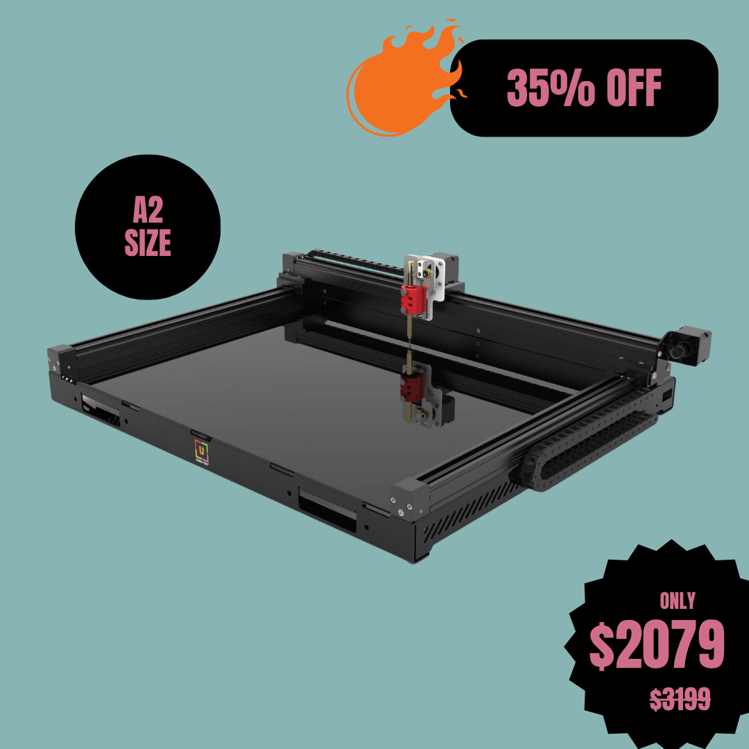 UUNA TEK 3.0 - Robot de dessin, machine à dessiner, machine à écrire, machine à signer, pré-assemblé, format A3/A2/A1/A0, haut de gamme, traceur à stylo tout-en-un