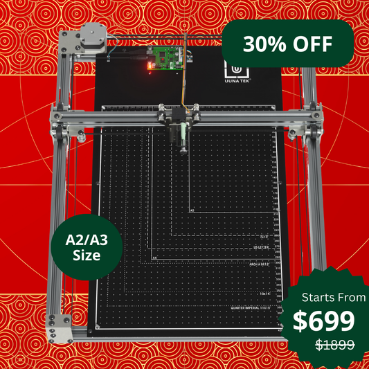 Robot de dessin iDraw H SE A3/A2 CoreXY pour artistes – Combine le matériel robuste iDraw H avec le logiciel flexible Axidraw