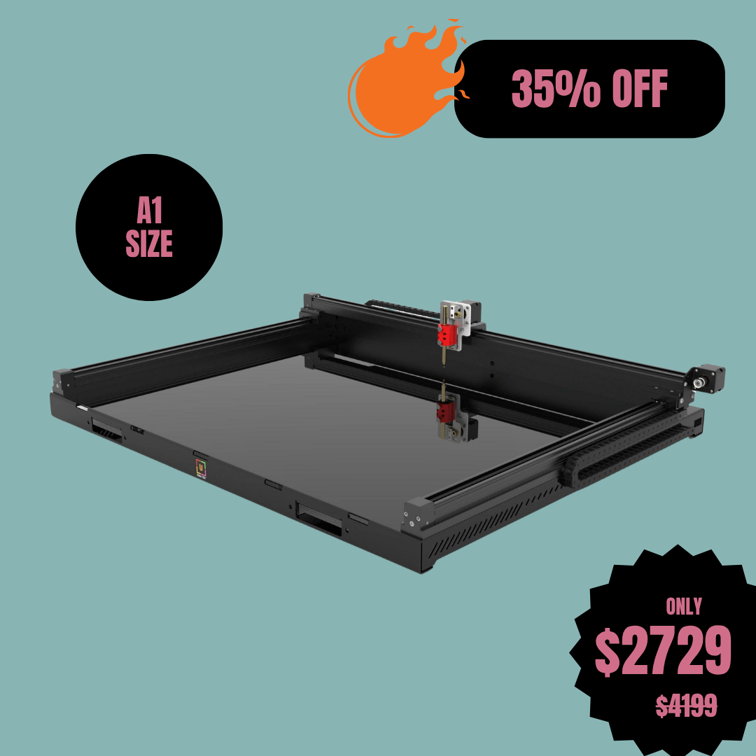 UUNA TEK 3.0 - Robot de dessin, machine à dessiner, machine à écrire, machine à signer, pré-assemblé, format A3/A2/A1/A0, haut de gamme, traceur à stylo tout-en-un