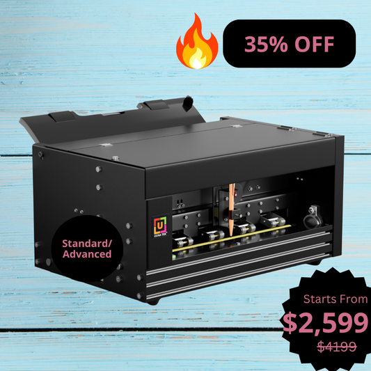 UUNA TEK® iAuto - Machine d'écriture manuscrite avec chargeur/Machine de signature automatique/Machine d'écriture manuscrite pour lettres/Machine d'écriture automatique, écrivez jusqu'à 80 lettres, 30 enveloppes à la fois