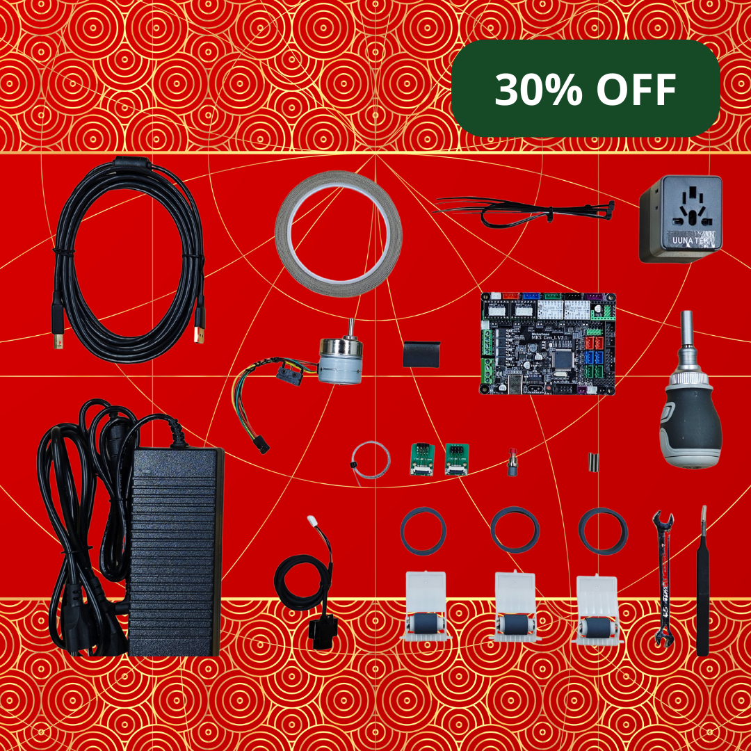 Kits d'accessoires pour machine à écrire iAuto avec chargeur/machine à signature automatique/machine à écrire pour lettres/machine à écrire automatique