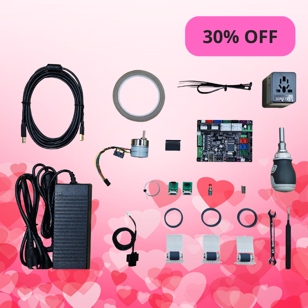 Kits d'accessoires pour machine à écrire iAuto avec chargeur/machine à signature automatique/machine à écrire pour lettres/machine à écrire automatique