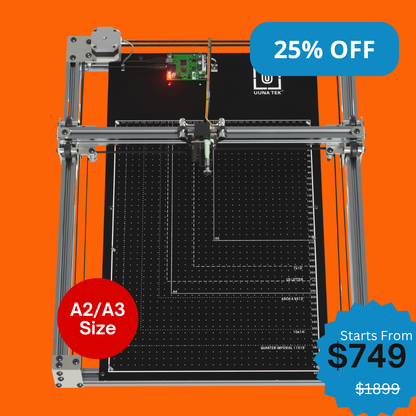 Robot de dessin iDraw H SE A3/A2 CoreXY pour artistes – Combine le matériel robuste iDraw H avec le logiciel flexible Axidraw