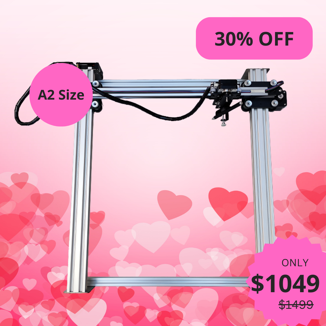 Robot de dessin iDraw H A2, traceur à stylo, machine à dessiner, machine à écrire, machine à signer | UUNA TEK