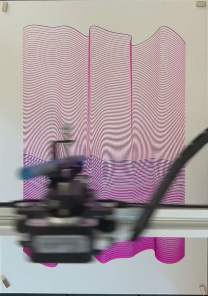 UUNA TEK® iDraw 2.0 - Robot de dessin format A4/Machine à dessiner/Machine à faire les devoirs/Traceur de calligraphie/Robot d'écriture/Traceur à stylo/Graveur laser