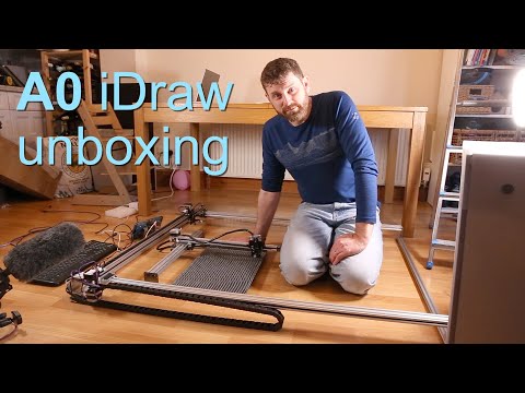 Traceur grand format iDraw H A0, robot de dessin, stylo traceur, machine à dessiner, machine à écrire, machine à signer | UUNA TEK